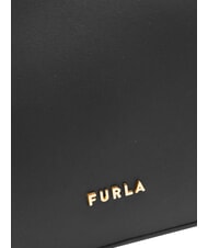 FURLA DIAMANTE Bolso de hombro de piel negro - Bolsos Mujer - 3