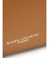 GIANNI CHIARINI HERMY Bolso de mano de piel con correa para el hombro. nueces - Bolsos Mujer - 5