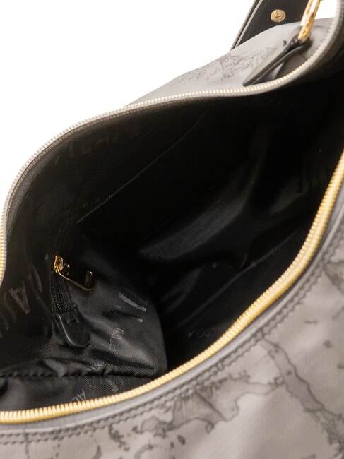 SOFT RANCH Bolso bandolera ajustable tipo hobo gris oscuro - Bolsos Mujer