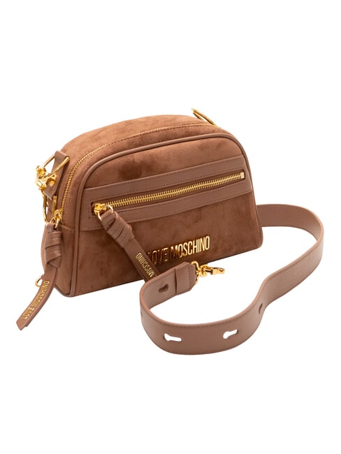 SIGNATURE ZIP Bolso de hombro ajustable camello2 - Bolsos Mujer