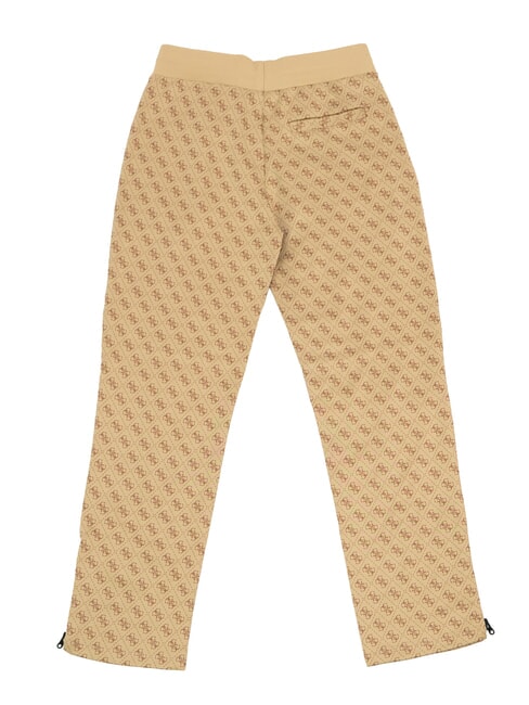 KIDS ACTIVE pantalones deportivos 4g aop beige blanco - pantalones para ni&ntilde;os