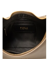 FURLA DIAMANTE Bolso de hombro de piel caoba - Bolsos Mujer - 4