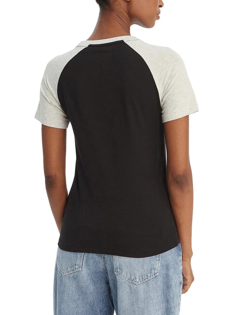 RAGLAN Camiseta de algod&oacute;n jetbla - camiseta
