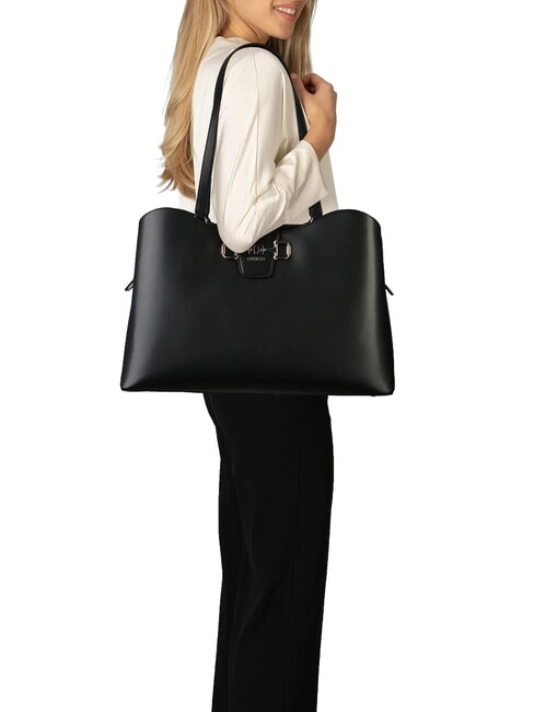 JANIE Bolso de hombro tipo tote NEGRO - Bolsos Mujer