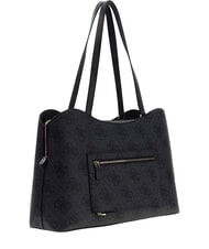 GUESS JANIE Bolso de hombro bolsa de asas Vikky Large Roo Coalog - Bolsos Mujer - 2