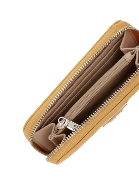 LAUREL 2 Cartera mediana con cremallera &aacute;mbar - Carteras Mujer