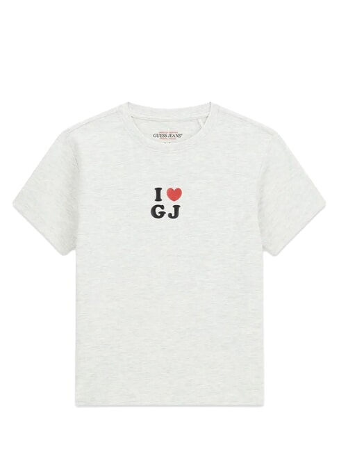 I LOVE GJ Camiseta de algod&oacute;n gj lt gris jaspeado - camiseta