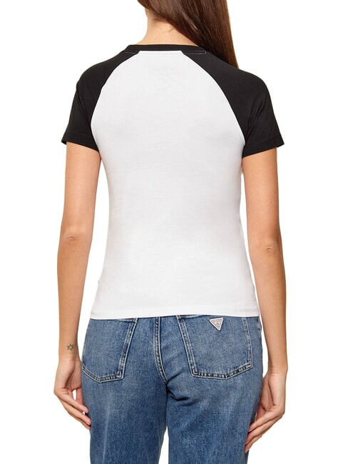RAGLAN Camiseta de algod&oacute;n purwhite - camiseta