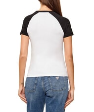 GUESS JEANS RAGLAN Camiseta de algod&oacute;n purwhite - camiseta - 2