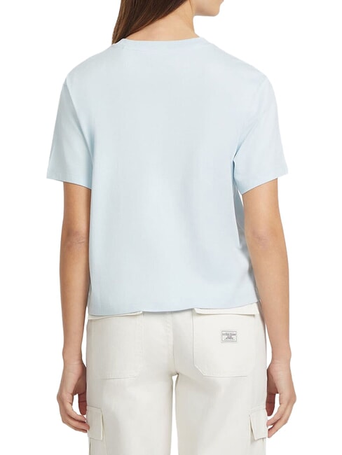 SS CN BOXY ICONIC  Camiseta de algod&oacute;n azul a&eacute;reo - camiseta
