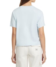GUESS JEANS SS CN BOXY ICONIC  Camiseta de algod&oacute;n azul a&eacute;reo - camiseta - 2