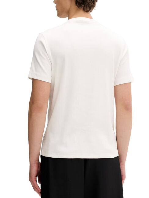RIBBED Camiseta de algod&oacute;n blanco alabastro - camiseta