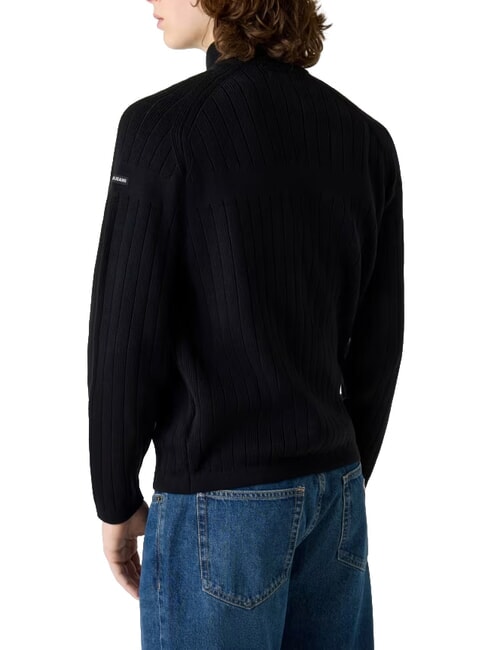 ZIP Su&eacute;ter de algod&oacute;n jetbla - Su&eacute;teres de los hombres