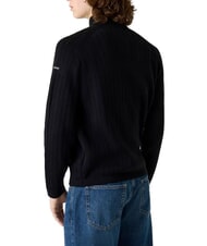 GUESS JEANS ZIP Su&eacute;ter de algod&oacute;n jetbla - Su&eacute;teres de los hombres - 2