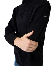GUESS JEANS ZIP Su&eacute;ter de algod&oacute;n jetbla - Su&eacute;teres de los hombres - 3