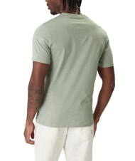 GUESS JEANS LOGO EMBRO Camiseta de algod&oacute;n salvia verde - camiseta - 2