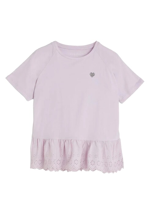 KID Camiseta de ni&ntilde;a lila de niebla ligera - Camiseta ni&ntilde;o