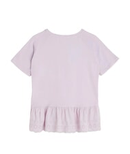 GUESS KID Camiseta de ni&ntilde;a lila de niebla ligera - Camiseta ni&ntilde;o - 3