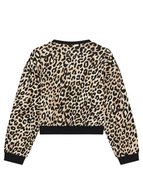 KID Sudadera de algod&oacute;n para ni&ntilde;a leopardo salvaje - Sudadera Beb&eacute;