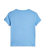 GUESS KID Camiseta de algod&oacute;n para ni&ntilde;a corbata de seda azul - Camiseta ni&ntilde;o - 2