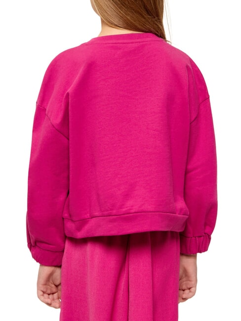 KID Sudadera de algod&oacute;n para ni&ntilde;a fucsia - Sudadera Beb&eacute;