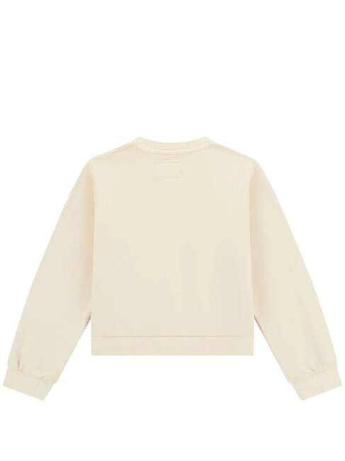 KID Sudadera para ni&ntilde;a caf&eacute; con leche desnatado - Sudadera Beb&eacute;