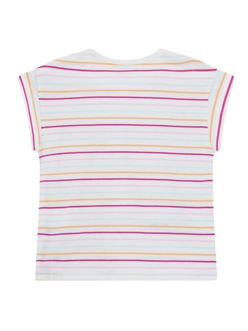 KID Camiseta sin mangas de algod&oacute;n rayas de jugo de fruta - Camiseta ni&ntilde;o