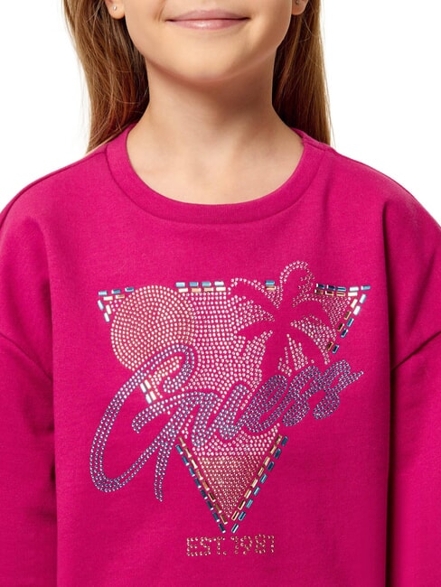 KID Sudadera de algod&oacute;n para ni&ntilde;a fucsia - Sudadera Beb&eacute;