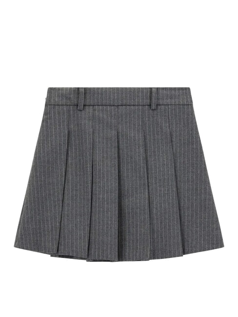 KID  Falda pinstri gris melange - Faldas de ni&ntilde;as