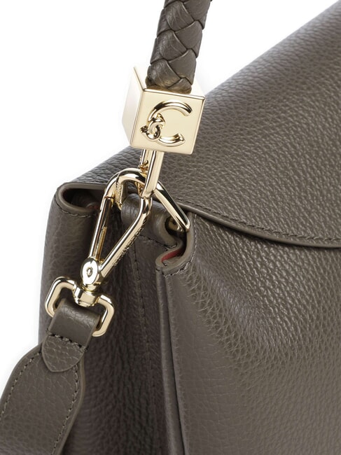 TIGGY Bolso de hombro con correa para el hombro. lodo - Bolsos Mujer