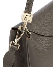 COCCINELLE TIGGY Bolso de hombro con correa para el hombro. lodo - Bolsos Mujer - 4