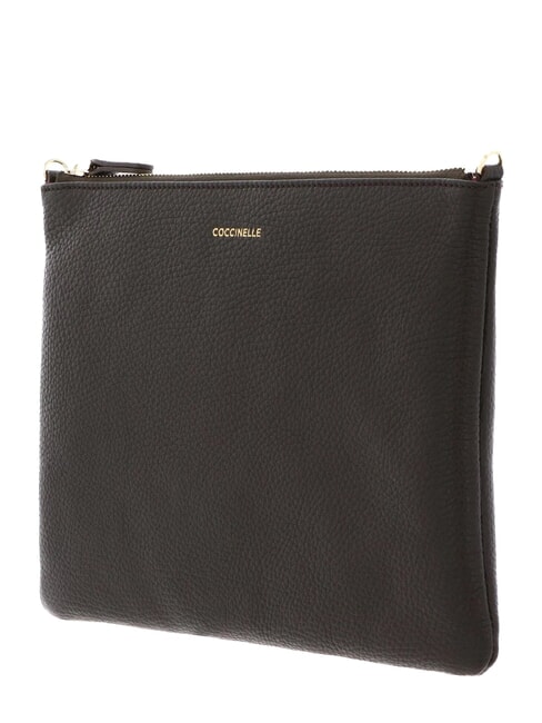 BEST CROSSBODY Minibolso de piel lodo - Bolsos Mujer