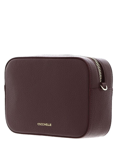 TEBE Bolso bandolera en piel texturizada baya - Bolsos Mujer