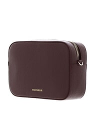 COCCINELLE TEBE Bolso bandolera en piel texturizada baya - Bolsos Mujer - 2