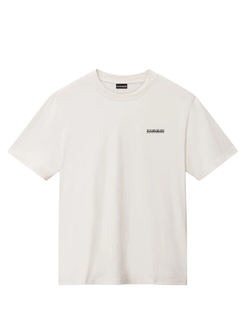 S-SMALL BOX SS Camiseta de algod&oacute;n beige claro - camiseta