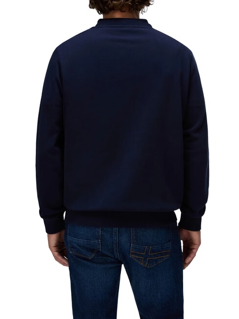 B-SMALL BOX C Sudadera de algod&oacute;n blu marine - Sudaderas