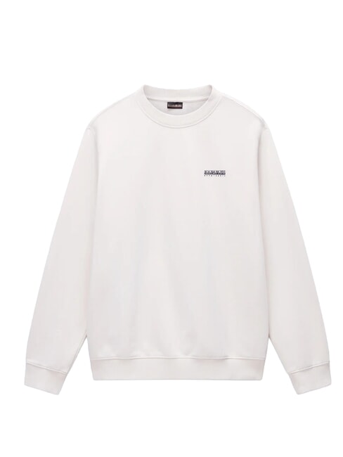 B-SMALL BOX C Sudadera de algod&oacute;n beige claro - Sudaderas