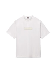 NAPAPIJRI S-BOX LOGO SS 1 Camiseta de algod&oacute;n susurro blanco - camiseta - 3