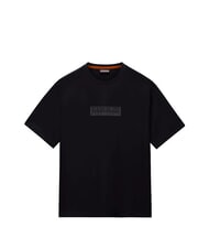 NAPAPIJRI S-BOX LOGO SS 1 Camiseta de algod&oacute;n belleza negra - camiseta - 3
