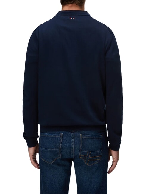 DROZ Jersey de cuello redondo blu marine - Su&eacute;teres de los hombres
