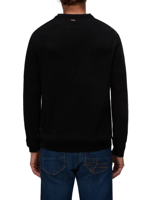DAMAVAND Jersey de lana negro 041 - Su&eacute;teres de los hombres