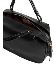 COCCINELLE LIZZIE Bolso de mano con correa para el hombro, de piel. negro - Bolsos Mujer - 4