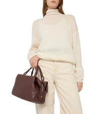 COCCINELLE LIZZIE Bolso de mano con correa para el hombro, de piel. - Bolsos Mujer