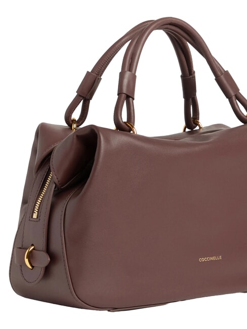 LIZZIE Bolso de mano con correa para el hombro, de piel. baya - Bolsos Mujer