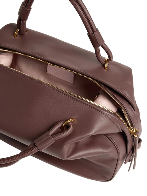 LIZZIE Bolso de mano con correa para el hombro, de piel. baya - Bolsos Mujer