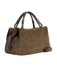 COCCINELLE LIZZIE SUED.BIM Bolso de mano con correa para el hombro, de piel. lodo - Bolsos Mujer - 3