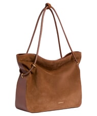 COCCINELLE LIZZIE SUED.BIM Bolso de hombro de ante co&ntilde;ac - Bolsos Mujer - 3