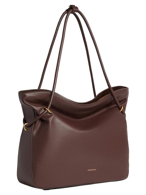 LIZZIE Bolso de hombro de piel para compras baya - Bolsos Mujer