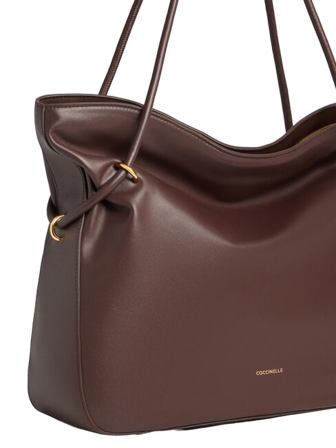 LIZZIE Bolso de hombro de piel para compras baya - Bolsos Mujer