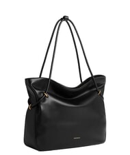 COCCINELLE LIZZIE Bolso de hombro de piel para compras negro - Bolsos Mujer - 2